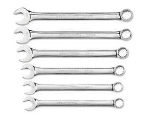 GearWrench 81922 Metric Large Add-On Combo Non-Ratcheting Wrench Set 6 Pc