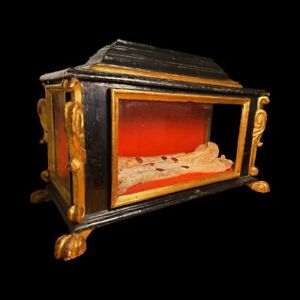 Reliquary w relics of 3 Martyrs: St. Manuel, St. Savel and St. Ismail + Document