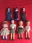 Lot of 7 Vintage Dolls Knickerbocker, Edi and More