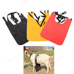 Anti Mating Anti Breeding Apron with Control Harness for Goats Sheep 3 Colors