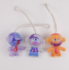 Kinder Surprise Twistheads Monster Mystery Lab Toy Purple Orange Lot of 3 2019