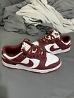team red dunk low size 10