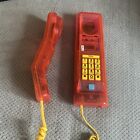 Swatch Twin Phone Clear Red / Pink Yellow  80s -  Excelent Condition
