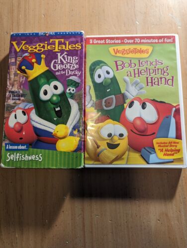 Veggie Tales VHS And DVD