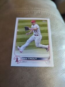 2022 Topps Series 1 Baseball - #27 Mike Trout - Angels