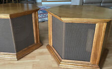TWO Altec Lansing 604C speakers with N-1600 crossovers, tuned to birch cabinets