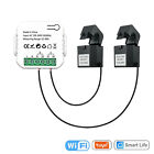 Tuya WiFi APP Energy Meter 80A Current Transformer Clamp KWh Power Monitor