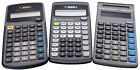 Texas Instruments TI-30XA Scientific Calculator Lot of 3 - Different Generations