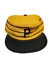 Vintage Pittsburgh Pirates Snapback Sports Specialties Hat Yellow Pillbox Cap