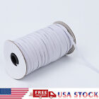 New ListingElastic Cord White/Black Flat Elastic Cord 5m/5mm For Sewing Masks US SHIPPING