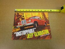 1965 Jeep Gladiator pickup truck sales brochure 8 pg ORIGINAL literature