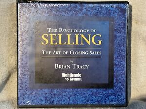 The Psychology of Selling: The Art of Closing Sales by Brian Tracy 7 CD Set NEW