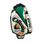 Callaway Golf Tour Staff Bag White Green Azalea From Japan Used