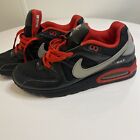 NIKE Air Max Command 397689 010 Men's Size 12 Black Grey Red Sneakers