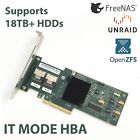 HBA Card IBM M1015 IT Mode SAS SATA 6Gbps LSI 9220-8i FreeNAS unRAID ZFS
