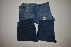 Wholesale Bulk Lot Of 4 Mens Size 34X30 Casual Denim Jeans Pants Bottoms