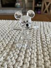 Swarovski Crystal Disney Mickey Mouse Figurine Showcase Collection Mint No Box
