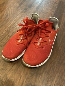 Nike Free Red The Ohio State Buckeyes Running Shoes Sneakers Mens 8