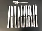 New ListingMCM Madrigal by Lunt STERLING Silver 12 Pieces 11 Butter Knives & 1 Spoon