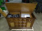 Vintage Sylvania Stereo Console Record Player *Audio Wiring Needs Work*, SC0844P