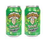 ⚫️ Brand New Exclusive Warheads Sour Green Apple Soda Flavor Candy (2 Cans)