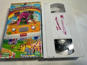 Barney - Barneys Adventure Bus VHS Tape 1997