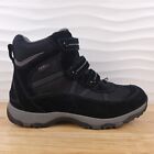LL Bean Hiking Boots Mens Size 12 Wide Black Suede Tek 2.5 Waterproof Insulated