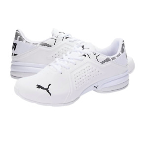 PUMA Men’s Viz Runner Repeat Running Sneakers Shoes White Size 8.5 - NEW
