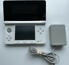 Nintendo 3DS Console - Pure White - Japanese Import - Very Good - US Seller