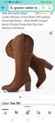 Luoiksa Womens Wide Width, Extra Wide Calf, Knee Hi Cowgirl Boots ,sz.10.5...