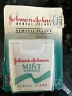 Vintage Mint Dental Floss Unwaxed 50 Yd Johnson & Johnson New Old Stock NOS 1991