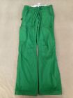 Koi Scrub Pants medium tall Womens Green Lindsay Cargo