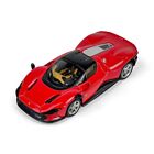 Bburag 1:43 Ferrari Daytona SP3 Red Diecast Model Car Collectibles Gift Toy