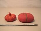 2 Old   Sewing Pin Cushions tomatoes