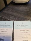 2 Top of the Rock Rockefeller C VIP express tickets New Year's Eve Or Other Date