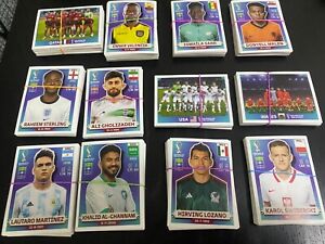 Panini FIFA World Cup Qatar 2022 Parallel Stickers Foils GROUP A/B/C #ENG1 #ARG2