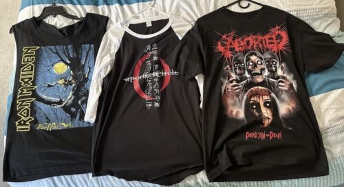 Heavy/Death Metal T Shirt Lot of 14