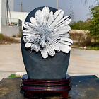 New Listing13.59LB Natural chrysanthemum stone quartz carving aura healing gift