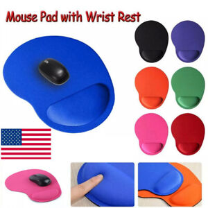 Mouse Pad Wrist Rest Support Ergonomic Comfort Mat Non-Slip Laptop PC Computer