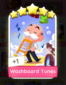Monopoly GO! 5 ⭐️ Sticker - Washboard Tunes FAST DELIVERY⚡️