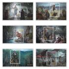 New Zealand 2022 The Lord of the Rings Two Towers Anniv. Miniature Sheet Set MNH