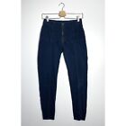 PRAIRIE UNDERGROUND Denim Girdle Skinny Jeans Ankle Crop Dark Wash size Small