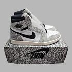 Nike Air Jordan 1 Retro High OG White Cement Men's Size 14 DZ5485-052 Tech Grey