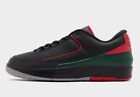 Nike Air Jordan 2 Retro Low Christmas Black Red Green DV9956-006 Mens New