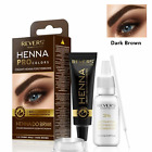 REVERS HENNA EYEBROWS TINT Professional Brow Dye Cream 15ml *DARK BROWN*