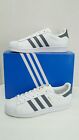 (S) Men's Adidas Superstar Foundation White Size 10 Shoes BY3714