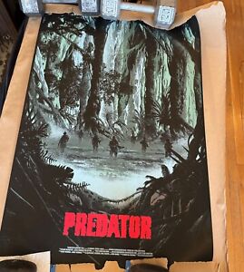 Predator Poster Kilian Eng Mondo Screenprint 24x36