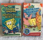 Spongebob Squarepants Nautical Nonesense & Home Sweet Pineapple VHS Bundle