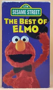 Sesame Street - The Best of Elmo VHS 1994 **Buy 2 Get 1 Free**