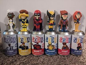 Funko Soda X-Men Set of 6 Common Figures - Marvel Xmen 97 Lot Complete